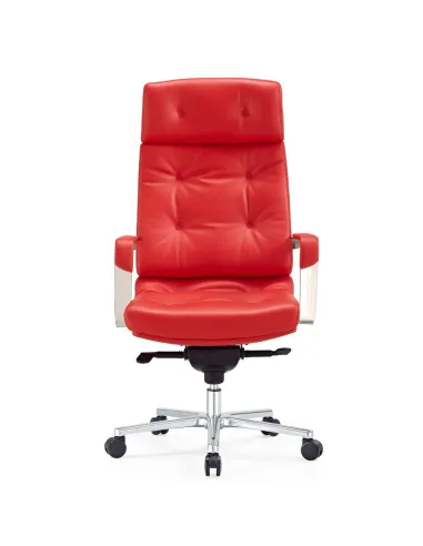 Кресло F133 RL для руководителя, кожаное