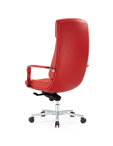 Кресло F133 RL для руководителя, кожаное