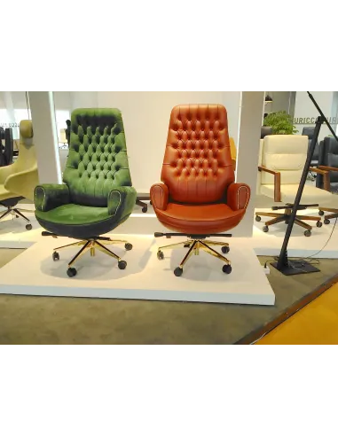 Кресло ПРЕЗИДЕНТ WL для руководителя, кожаное