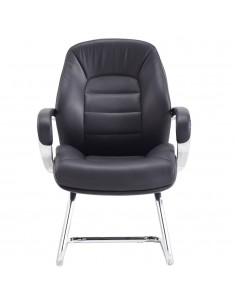 Кресло F381 BE для посетителя, черное 2