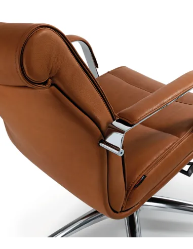 Кресло QUINTI SEDUTE APOLLO для руководителя, кожаное