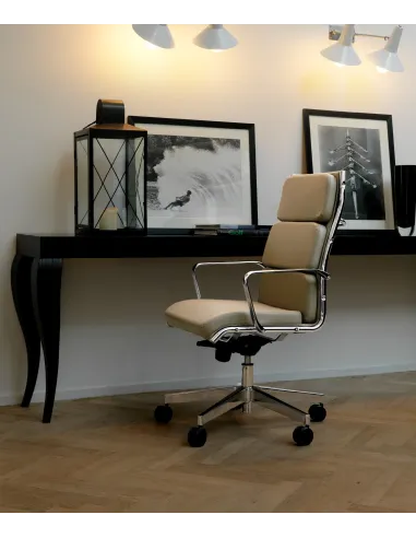 Кресло QUINTI SEDUTE SEASON COMFORT для руководителя, кожаное