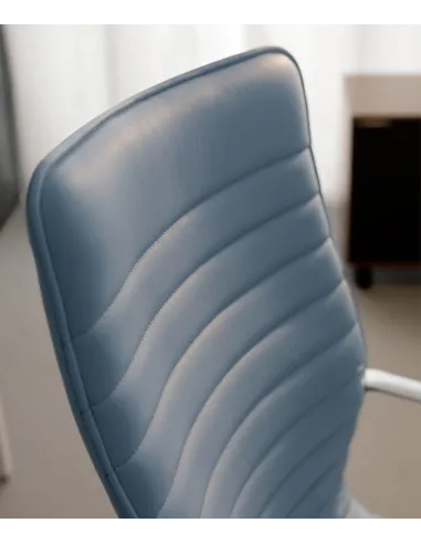 Кресло QUINTI SEDUTE ICE для руководителя, кожаное