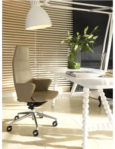 Кресло QUINTI SEDUTE HYWAY SOFT для руководителя, кожаное