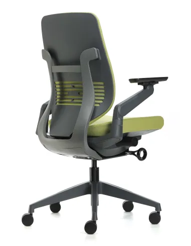 Крісло EAGLE SEATING KARME (арт. 1501C-2HF24-Y) ергономічне, тканинне, без підголівника