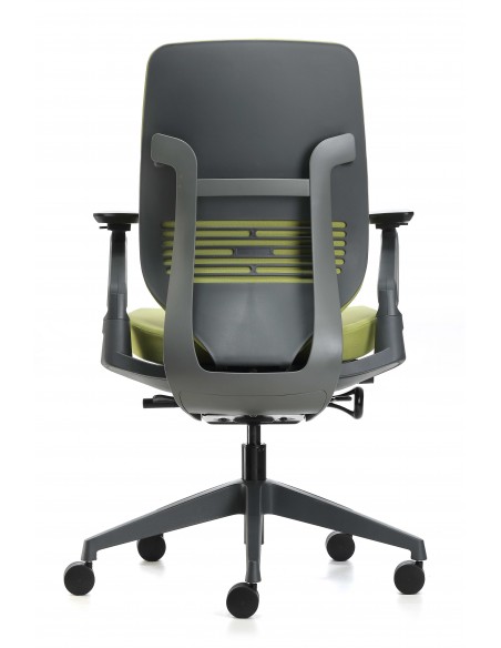 Кресло EAGLE SEATING KARME (арт. 1501C-2HF24-Y) эргономичное, тканевое, без подголовника
