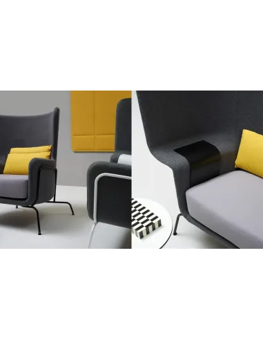 Звукопоглощающее кресло QUINTI SEDUTE HIP LOUNGE