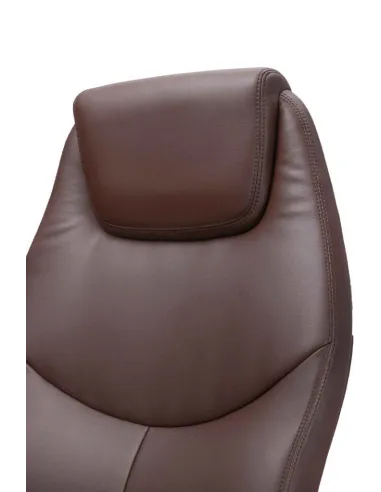 Ергономічне крісло керівника F195 BRE - Купити ергономічне крісло керівника, коричневого кольору. Ціна в Києві, Харкові
