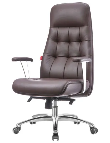 Кресло F1617 BRL для руководителя, кожаное