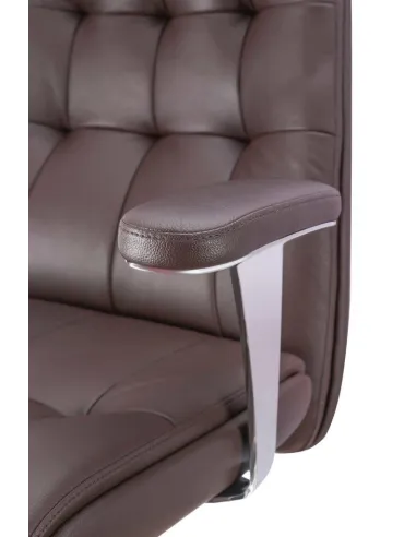 Кресло F1617 BRL для руководителя, кожаное