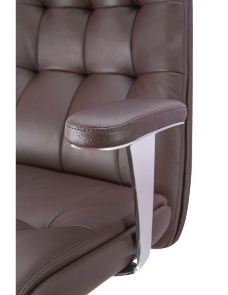 Кресло F1617 BRL для руководителя, кожаное