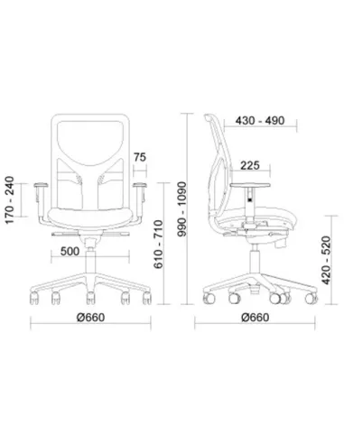 Кресло SITLAND NO NAME для оператора