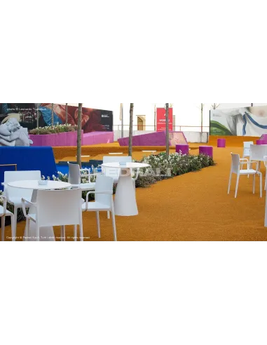 Стул PEDRALI VOLT 675 голубой