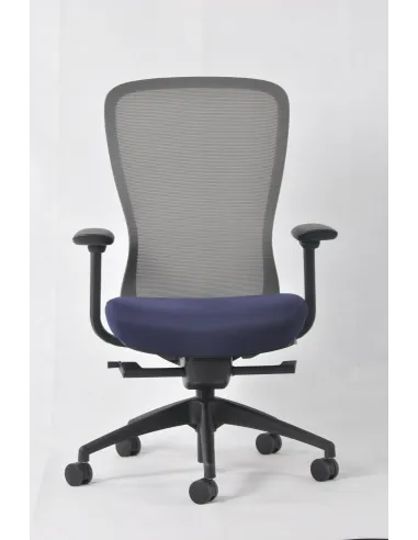 Крісло KRESLALUX IN-POINT GREY-BLUE ергономічне