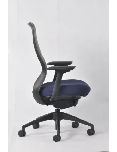 Крісло KRESLALUX IN-POINT GREY-BLUE ергономічне