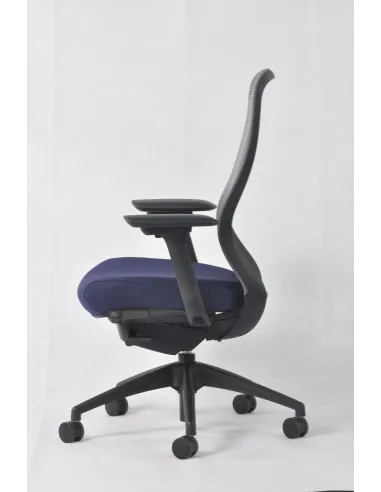 Крісло KRESLALUX IN-POINT GREY-BLUE ергономічне