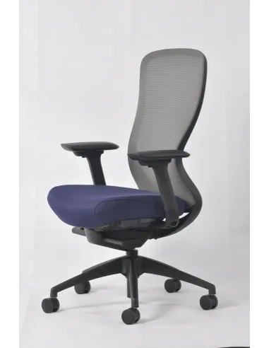 Крісло KRESLALUX IN-POINT GREY-BLUE ергономічне