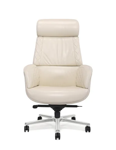 Кресло MY-6085 для руководителя, кожаное
