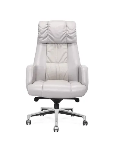 Кресло MY-6086-HL для руководителя, кожаное