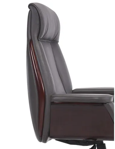 Кресло MY-6087-HL для руководителя, кожаное
