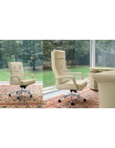 Кресло MY-6015-HL для руководителя, кожаное 2