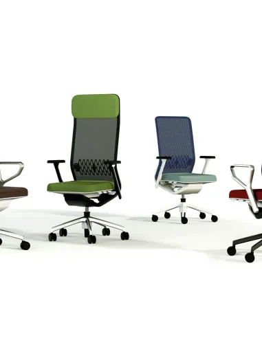 Кресло TCC TEAM ALTA MESH для руководителя, тканевое