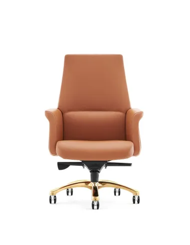 Кресло FORBES LB для руководителя, премиум-класса, кожаное