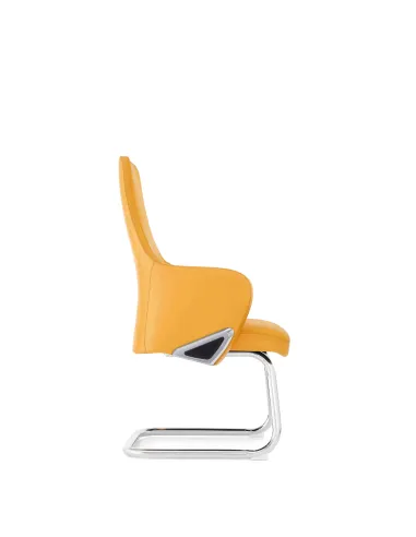 Кресло FLOYD для посетителя, кожаное