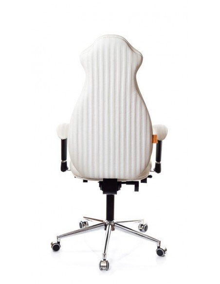 Кресло для руководителя, ортопедическое Kulik System Imperial белое