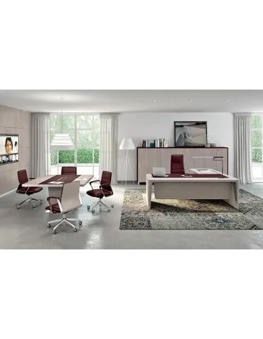 Кресло QUADRIFOGLIO DIRECTA для руководителя, кожаное