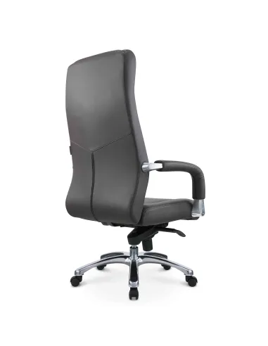 Кресло SITZONE CH-209A для руководителя, кожаное, темно-коричневое