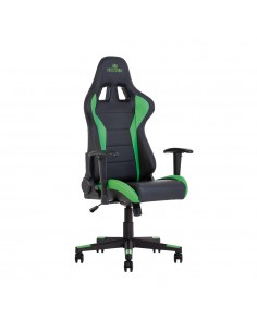 Крісло HEXTER ML R1D TILT PL70 ECO / 01 BLACK / GREEN геймерське