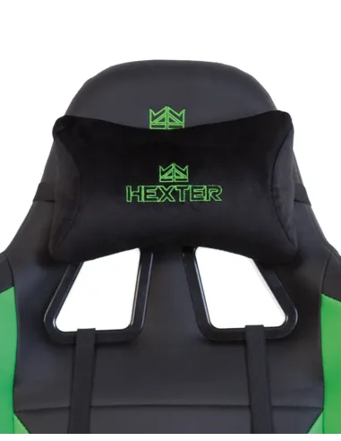 Кресло HEXTER ML R1D TILT PL70 ECO/01 BLACK/GREEN геймерское