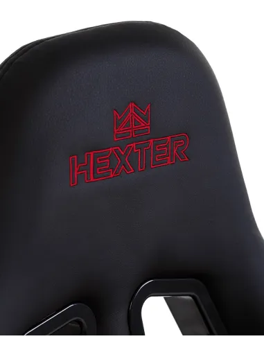 Кресло HEXTER ML R1D TILT PL70 ECO/01 BLACK/RED геймерское