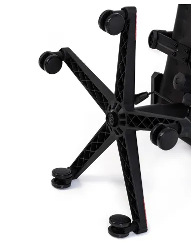 Кресло HEXTER ML R1D TILT PL70 ECO/01 BLACK/RED геймерское