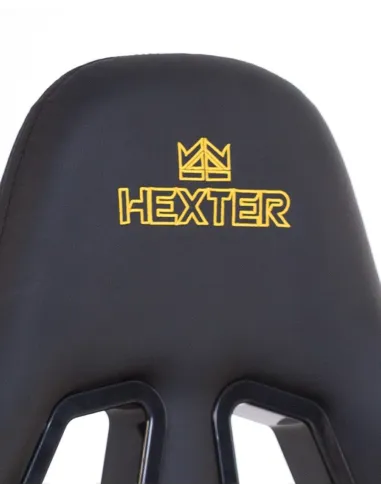 Кресло HEXTER ML R1D TILT PL70 ECO/01 BLACK/YELLOW геймерское