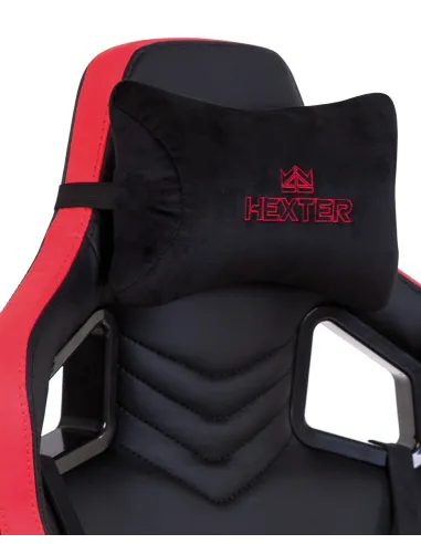 Кресло HEXTER PRO R4D TILT MB70 ECO/01 BLACK/RED геймерское