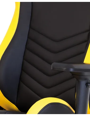 Кресло HEXTER PRO R4D TILT MB70 ECO/01 BLACK/YELLOW геймерское