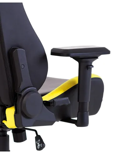 Кресло HEXTER PRO R4D TILT MB70 ECO/01 BLACK/YELLOW геймерское