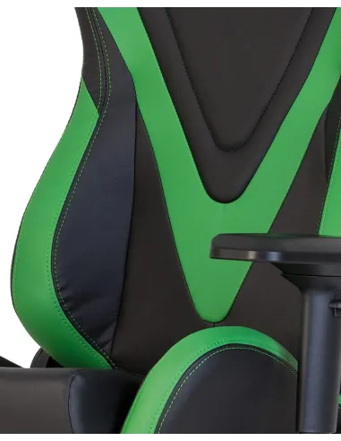 Кресло HEXTER PRO R4D TILT MB70 ECO/02 BLACK/GREEN геймерское