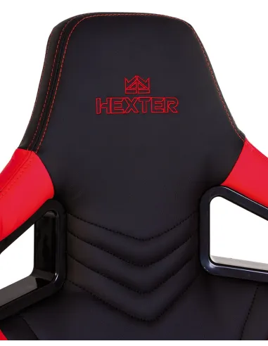 Кресло HEXTER PRO R4D TILT MB70 ECO/02 BLACK/RED геймерское