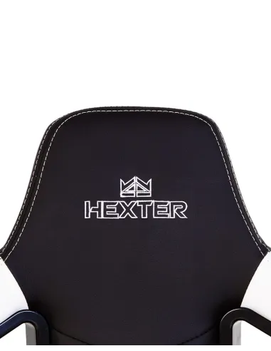 Кресло HEXTER PRO R4D TILT MB70 ECO/02 BLACK/WHITE геймерское