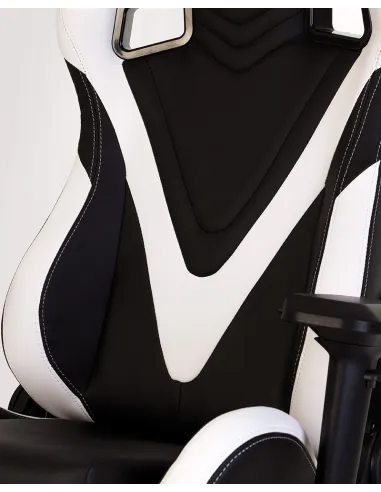 Кресло HEXTER PRO R4D TILT MB70 ECO/02 BLACK/WHITE геймерское