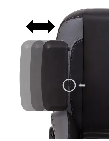 Кресло HEXTER XL R4D MPD MB70 ECO/01 BLACK/GREY геймерское