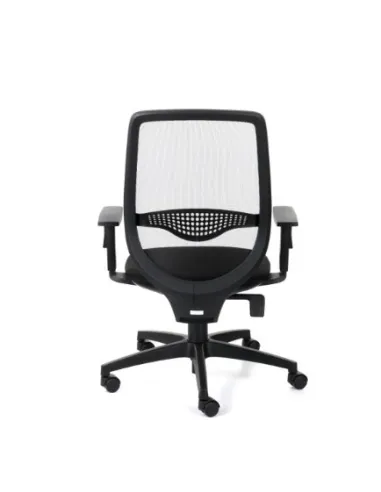 Кресло GROSPOL ZUMA BLACK для оператора, черное