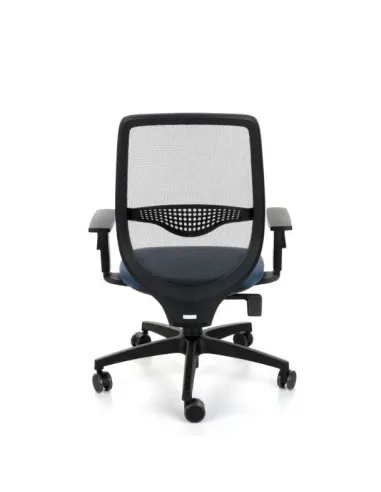 Кресло GROSPOL ZUMA Black/Blue для оператора