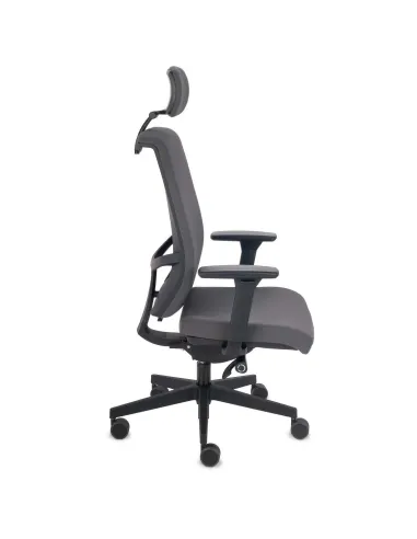 Кресло GROSPOL LEVEl BT HD BLACK для оператора