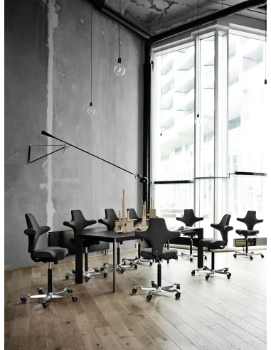 Кресло HAG CAPISCO 8106 BLACK эргономичное