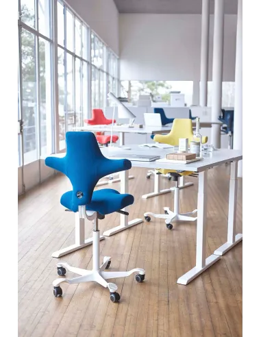 Кресло HAG CAPISCO 8106 SKY BLUE эргономичное