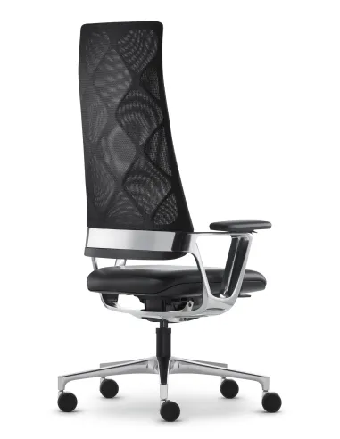 Кресло CONNEX2 для руководителя, с сетчатой спинкой